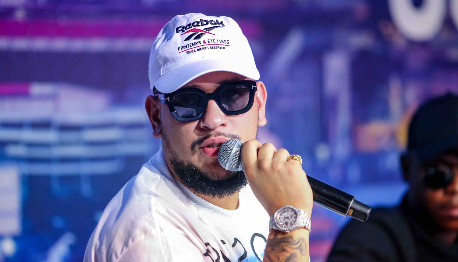 Kiernan 'AKA' Forbes performing live